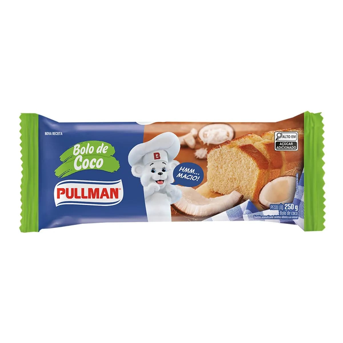 BOLO PULLMAN 250G COCO