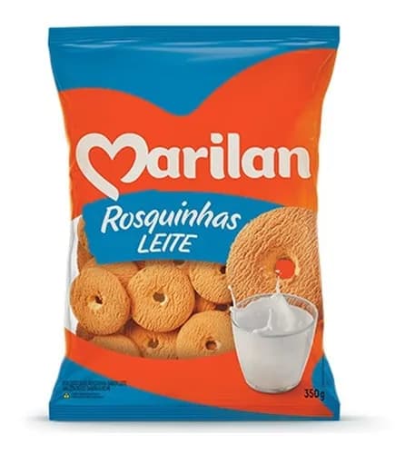 ROSQUINHAS MARILAN 350G LEITE