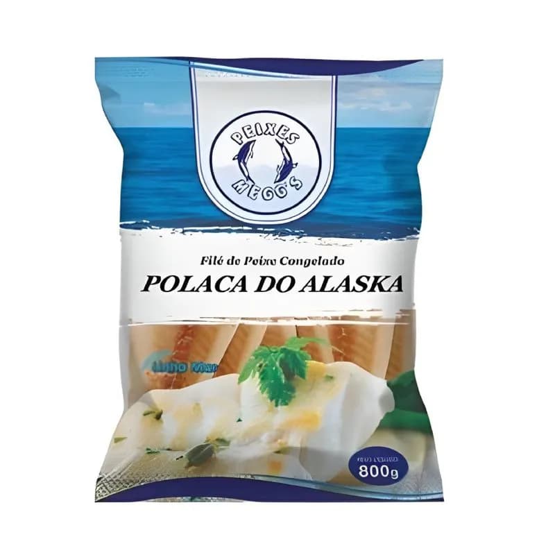 FILE DE POLACA DO ALASCA MEGGS 800G