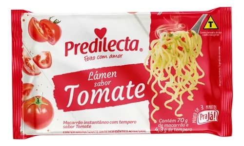 MACARRAO INSTANT PREDILECTA 74,3G TOMATE