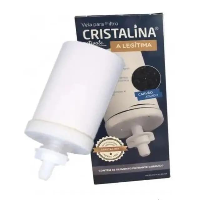 VELA PFILTRO CRISTALINA CARVAO ATIVADO
