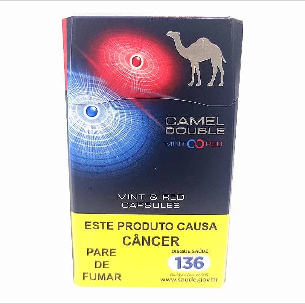 CIGARRO CAMEL DOUBLE MINT E RED CAPSULES