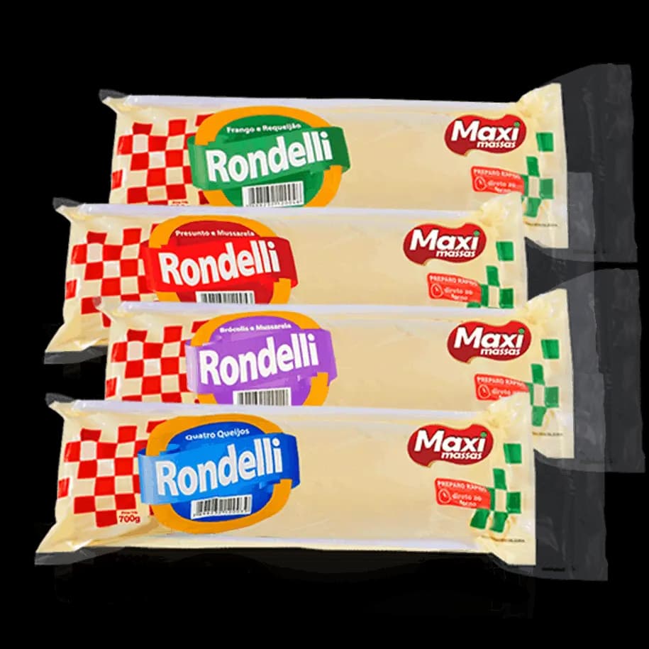 RONDELLI MAXI MASSAS 900G PREMUSSARELA