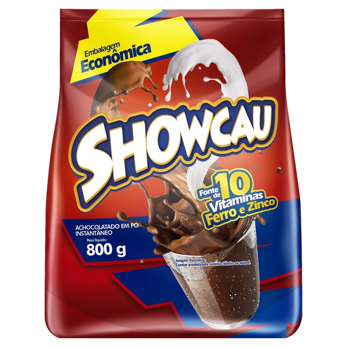 ACHOC PO SHOWCAU 800G CHOCOLATE