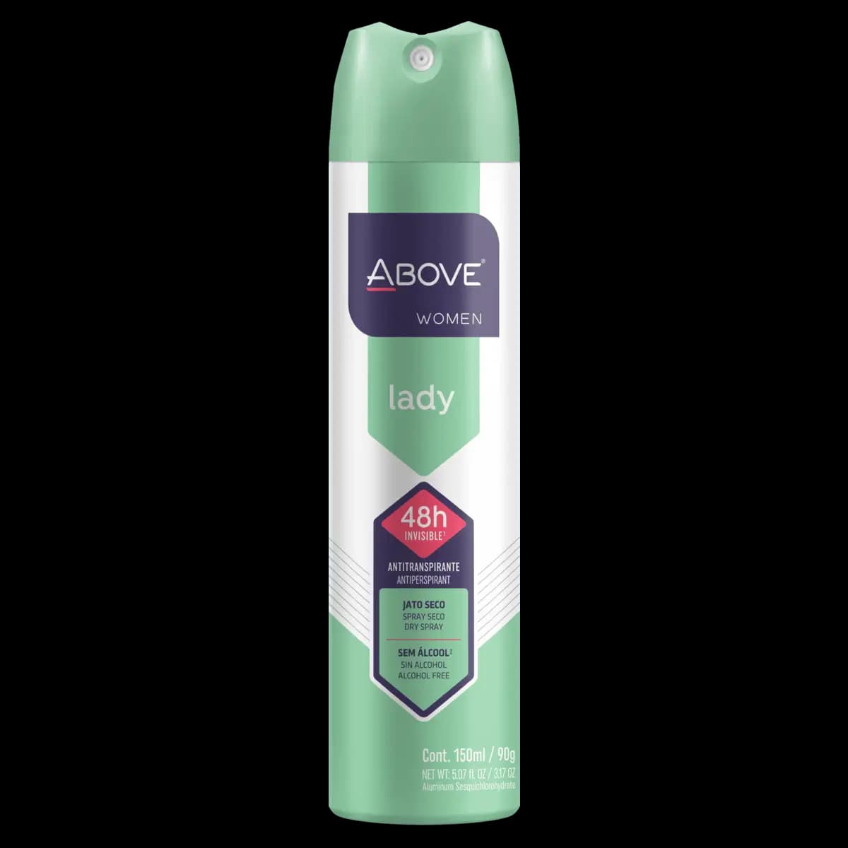 DESODORANTE AEROSOL ABOVE 150ML WOMEN LADY