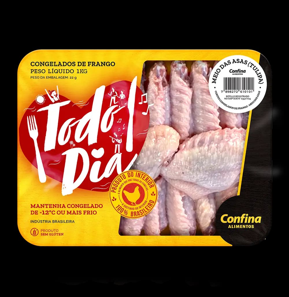 MEIO DAS ASAS CONFINA 1KG