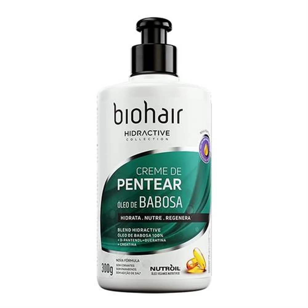 CREME PENTEAR BIOHAIR 300G OLEO BABOSA