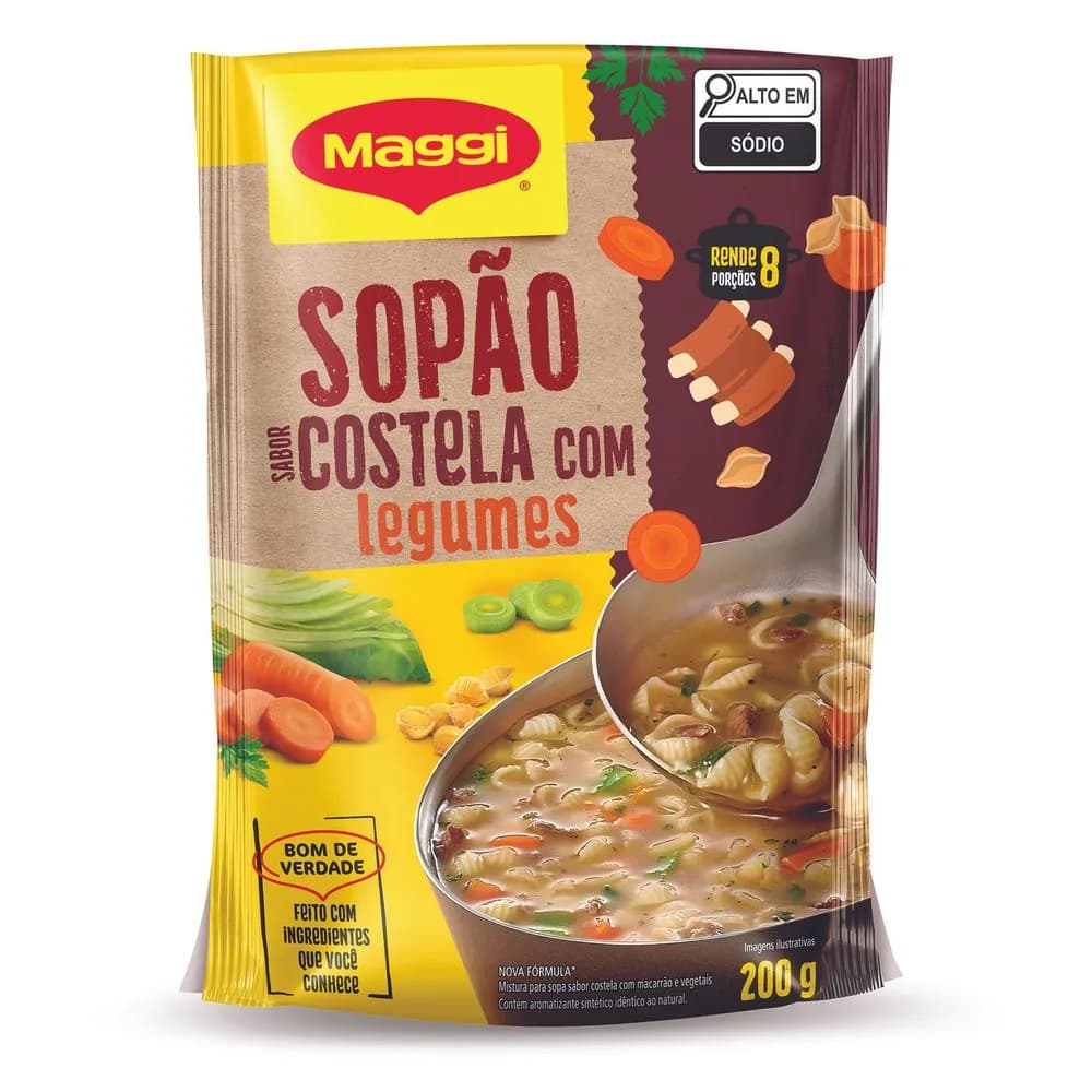 SOPAO MAGGI 200G COSTELA LEGUMES