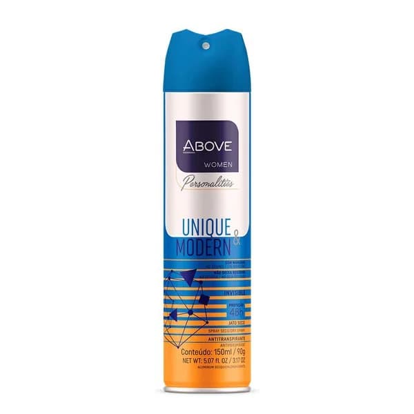 DESODORANTE AEROSOL ABOVE 150ML UNIQUE MODERN