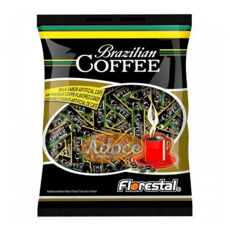 BALA DURA FLORESTAL BRAZILIAN COFFEE 108G