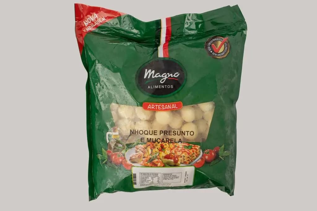NHOQUE MAGNO 800G PRESUNTO MUCARELA