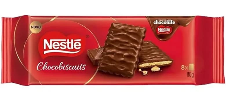 BISCOITO NESTLE CHOCOBISCUIT 80G