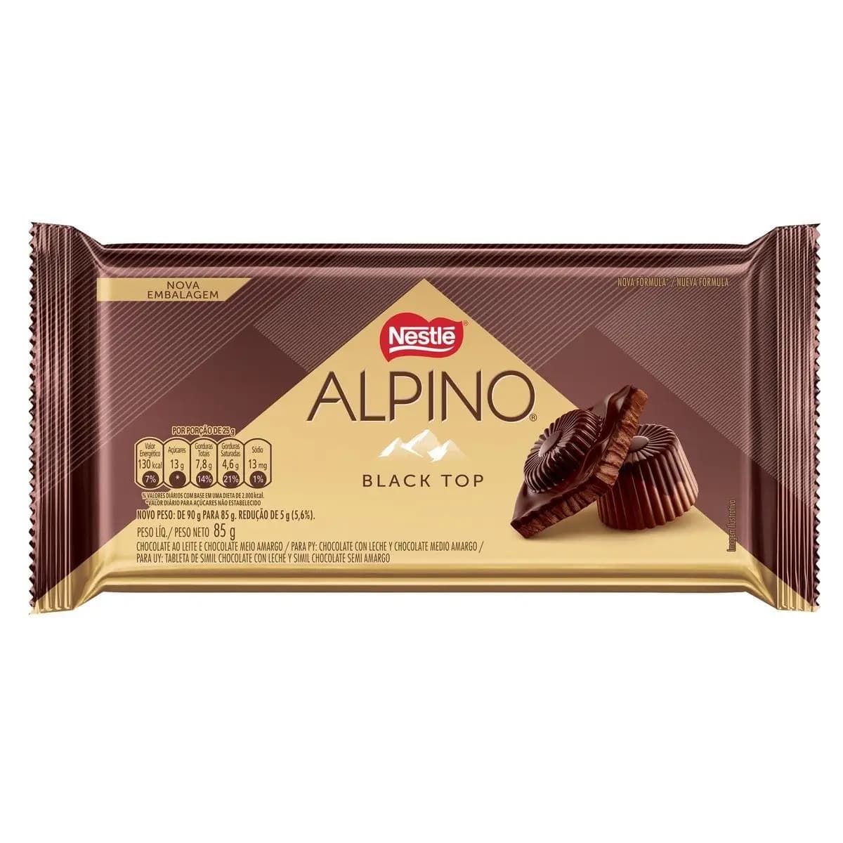 CHOCOLATE NESTLE 85G ALPINO BLACK
