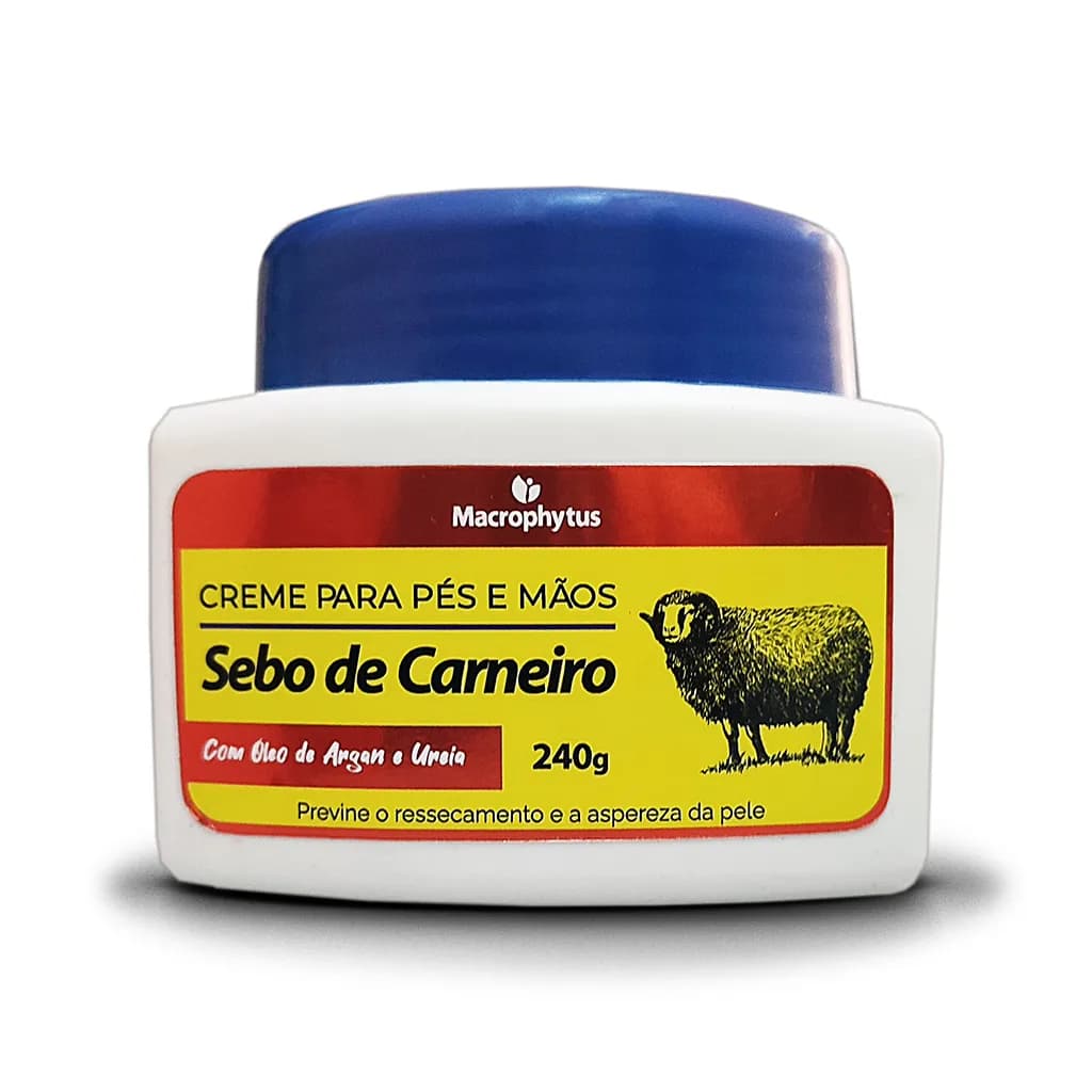 CREME HIDRATANTE PPES E MAOS 240G SEBO CARNEIRO