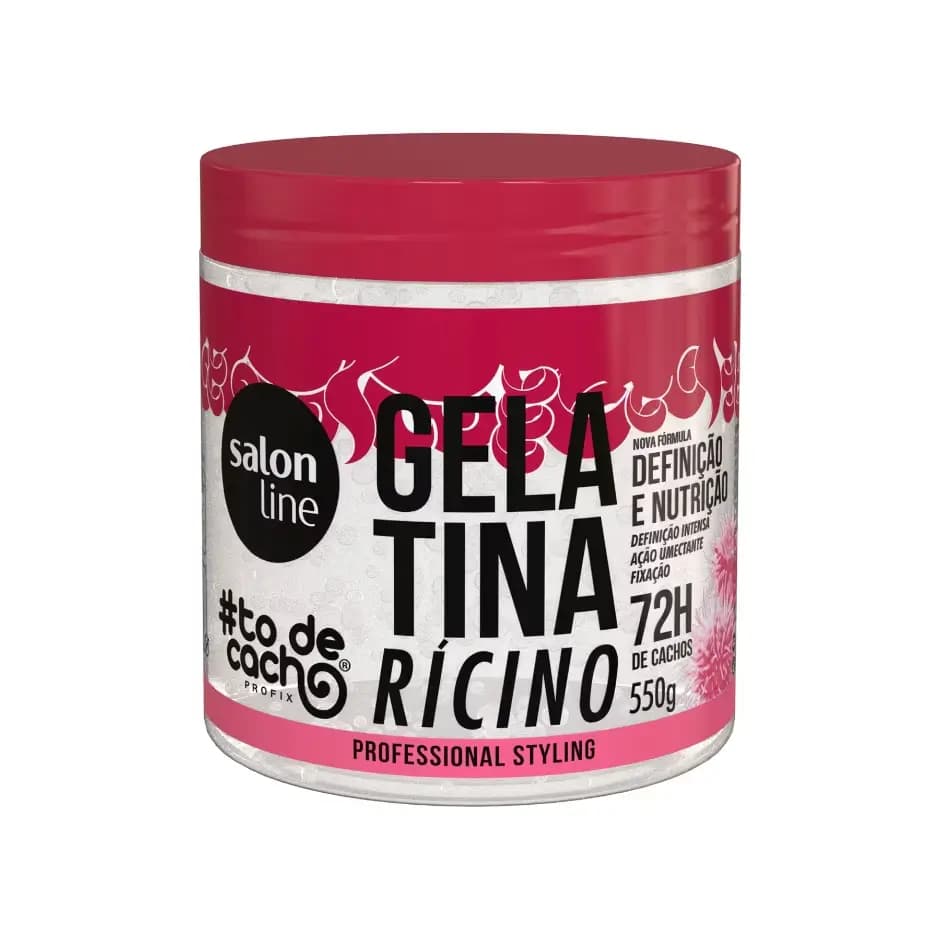 GELATINA CABELO SALON LINE 550G RICINO
