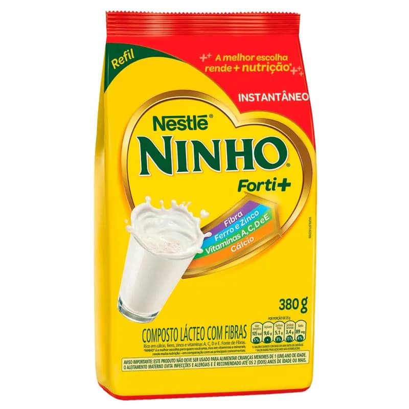 COMPOSTO LACTEO NESTLE NINHO FORTI 380G
