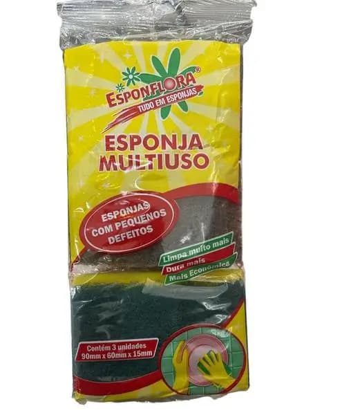 ESPONFLORA ESPONJA MULTIUSO C3