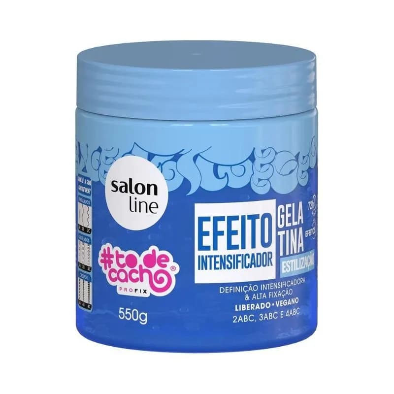 GELATINA CABELO SALON LINE 550G EFEITO INTENSIFICADOR