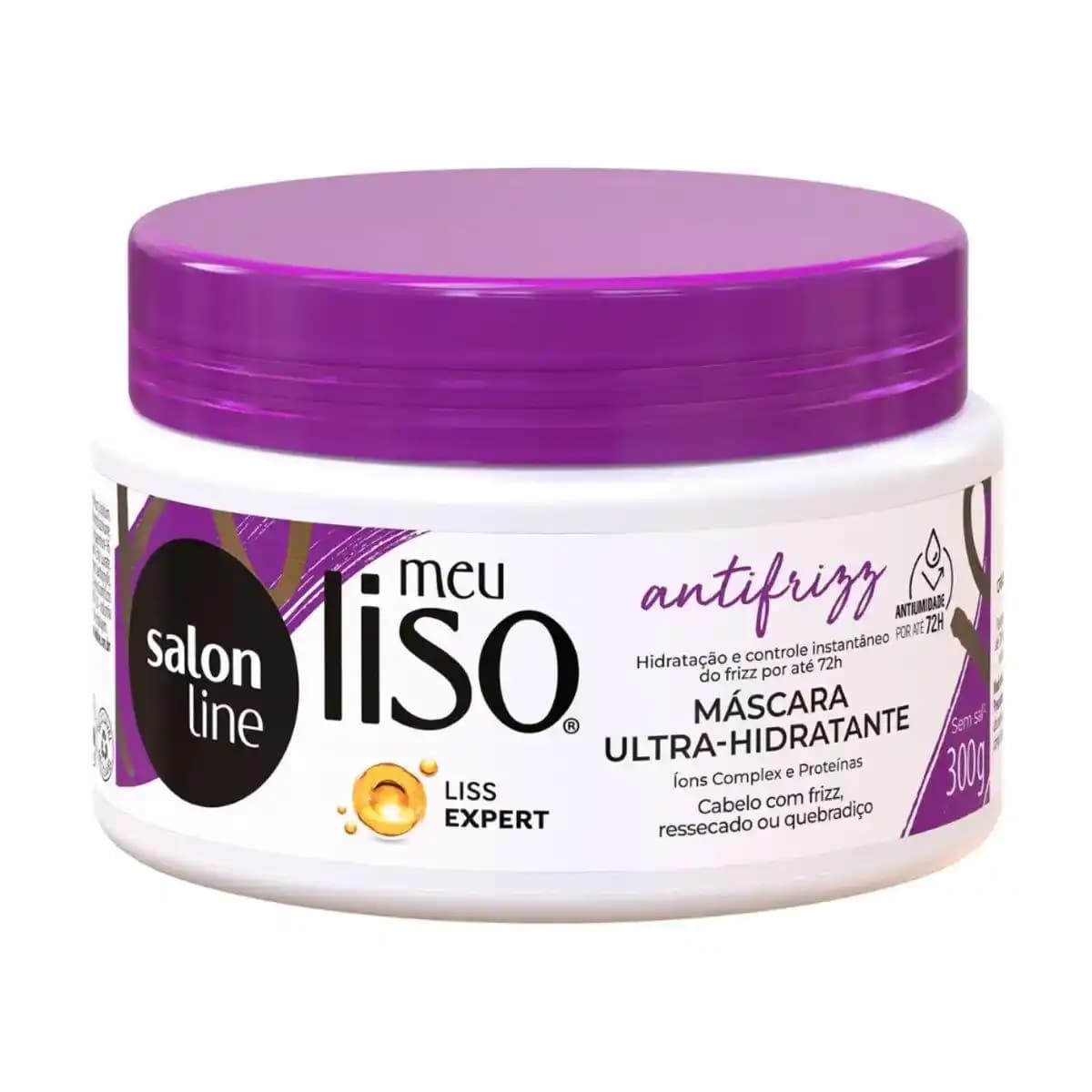 MASCARA SALON LINE MEU LISO 300G ANTIFRIZZ