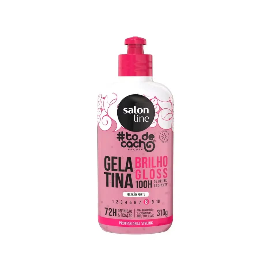 GELATINA CABELO SALON LINE 310G BRILHO GLOSS