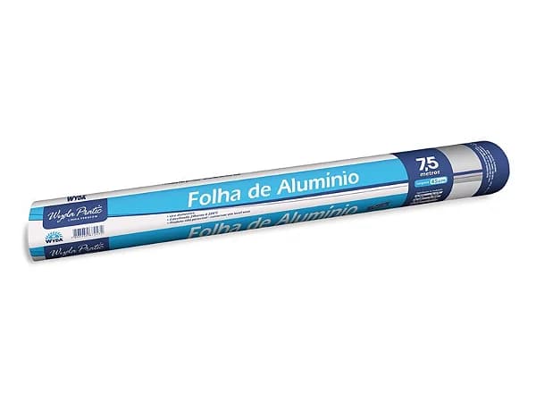 FOLHA ALUMINIO WYDAPRATIC 45CMX75M