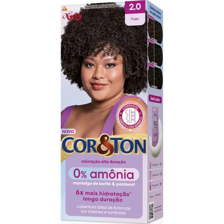 TINTURA COR E TON 0 AMONIA 2.0