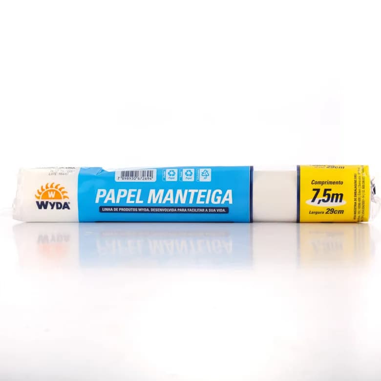 PAPEL MANTEIGA WYDA 29CMX75M