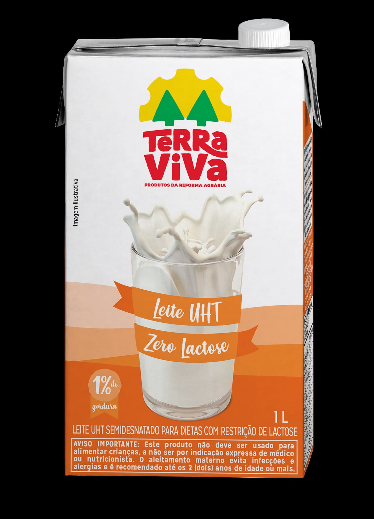 LEITE SEMI DESN ZERO LACTOSE TERRA VIVA