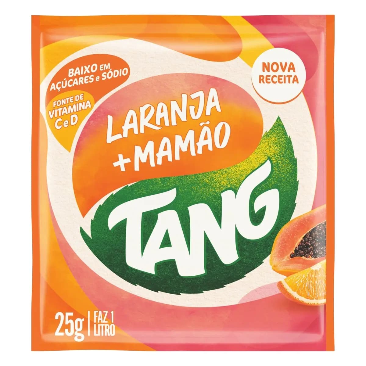 REFRESCO PO TANG 25G LARANJA MAMAO