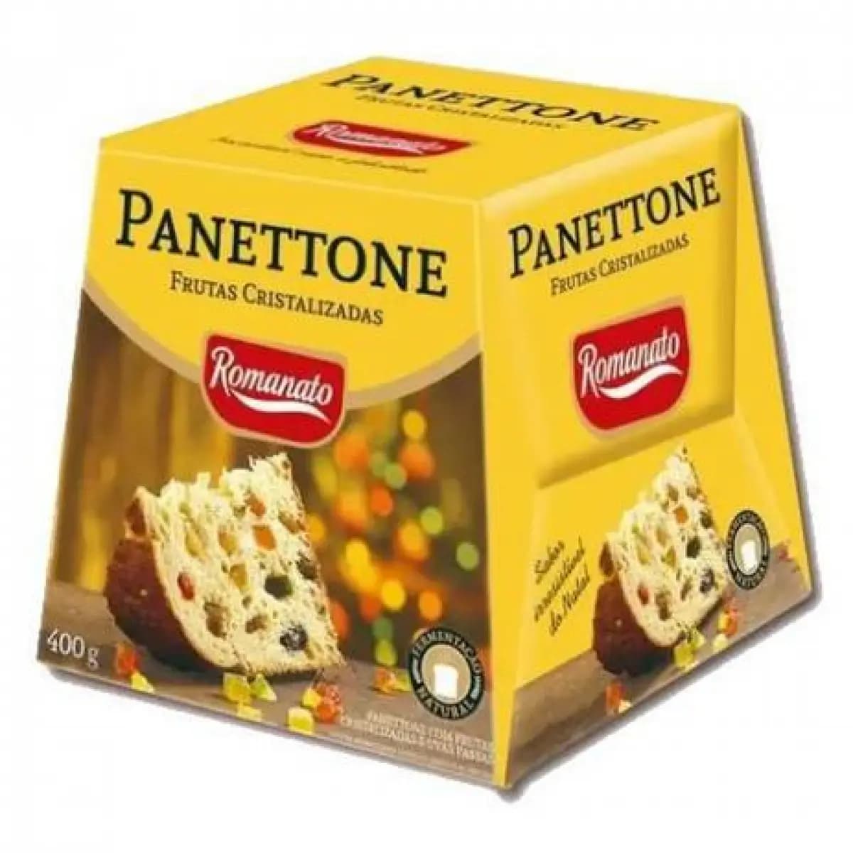 PANETTONE ROMANATO 400G FRUTAS