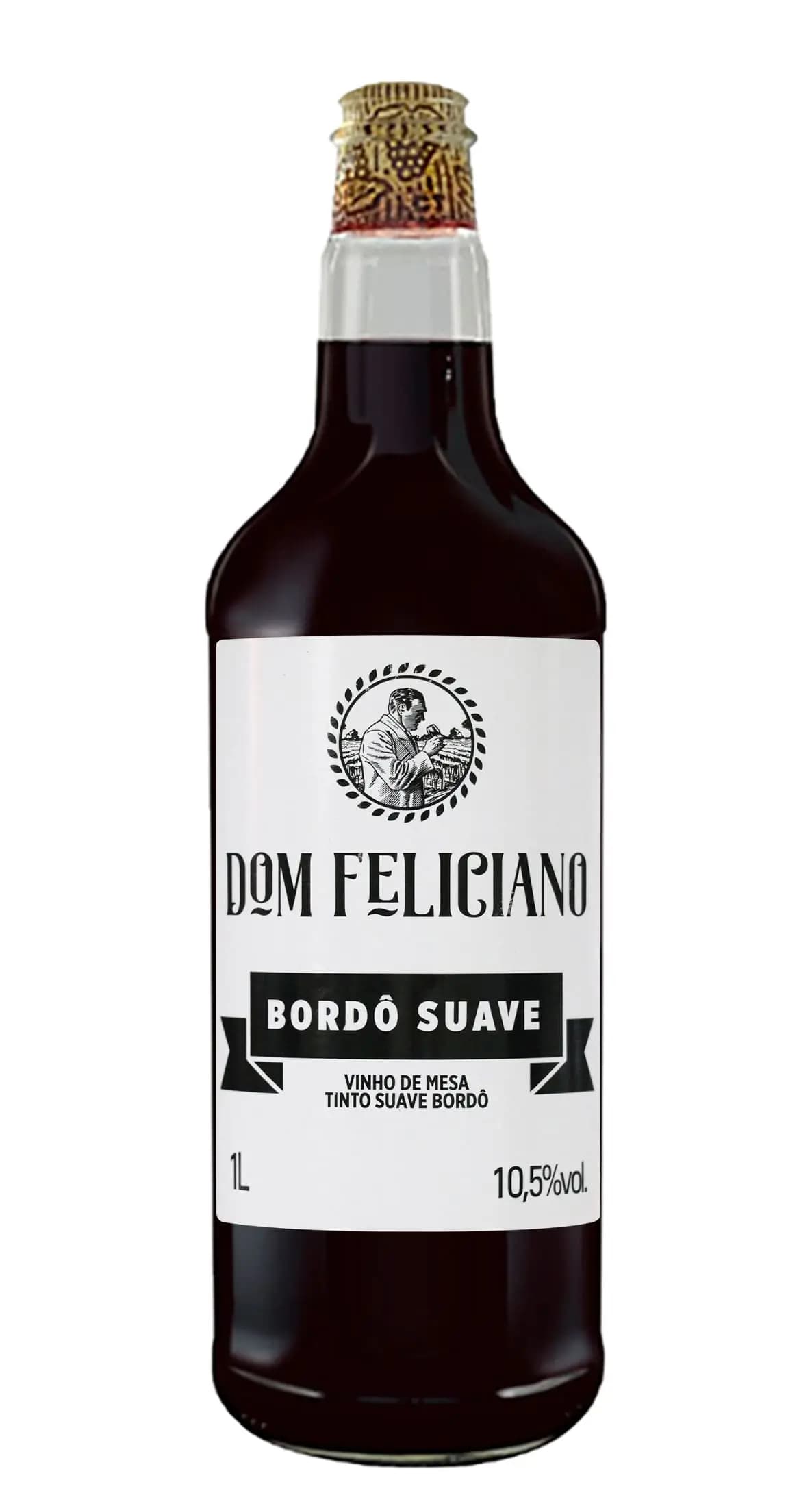VINHO TINTO SUAVE BORDO DOM FELICIANO 1L