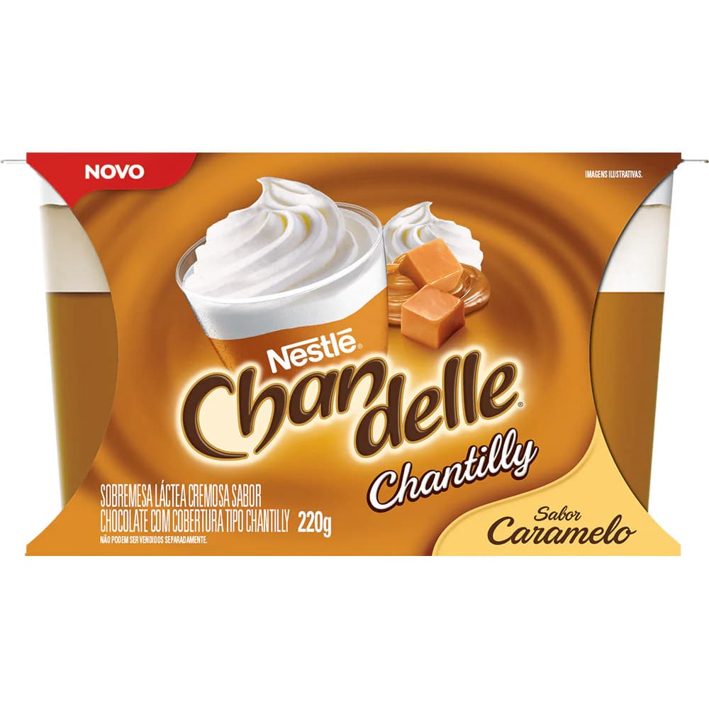 CHANDELLE 200G CHANTILLY CARAMELO