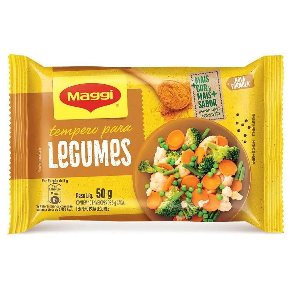 TEMPERO SABOR MAGGI 50G LEGUMES