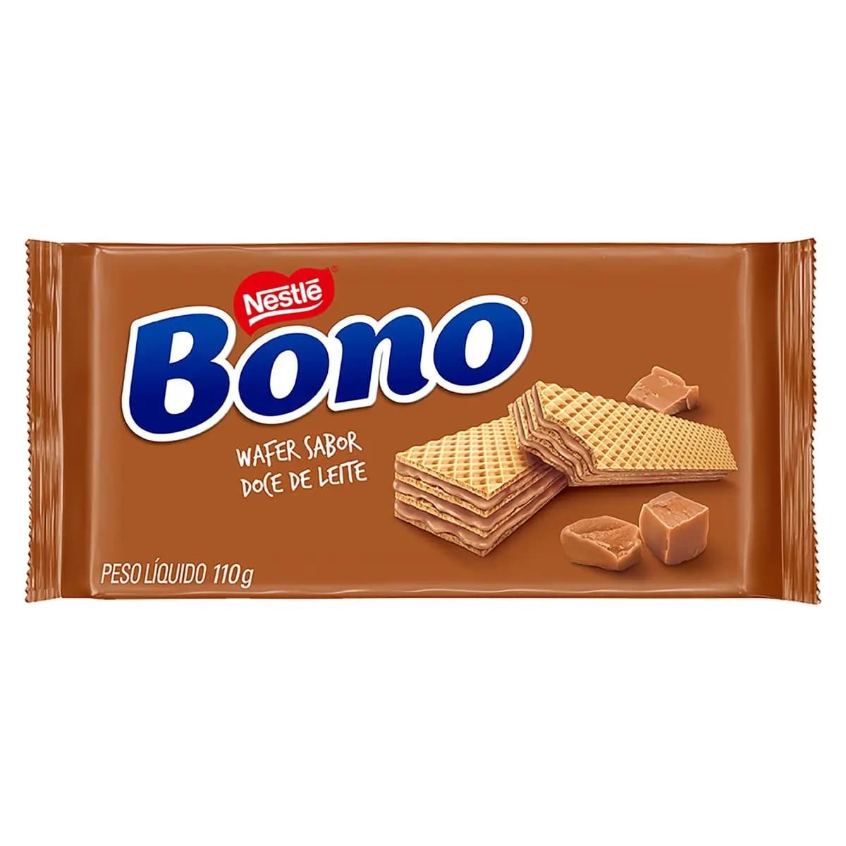 BISCOITO WAFER NESTLE BONO 110G DOCE DE LEITE