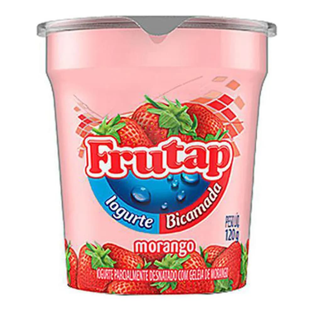 IOGURTE FRUTAP 120G BICAMADA MORANGO