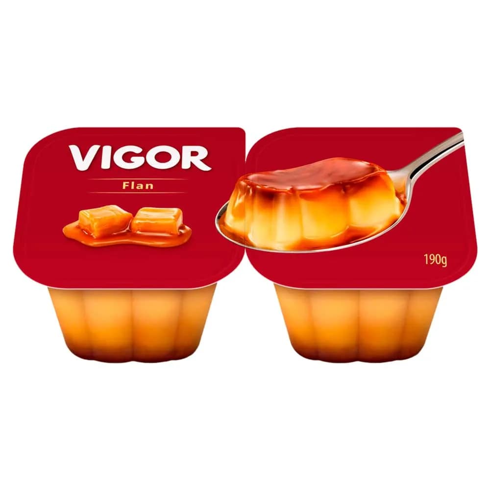 SOBREMESA FLAN VIGOR 190G BAUNILHA