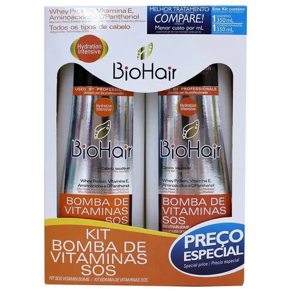 KIT BIOHAIR SHCONDIC BOMBA VIT 700ML