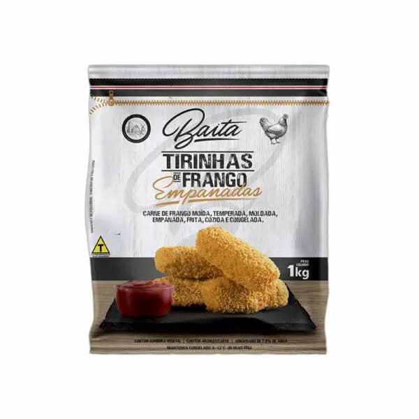 TIRINHAS DE FRANGO BAITA 1KG
