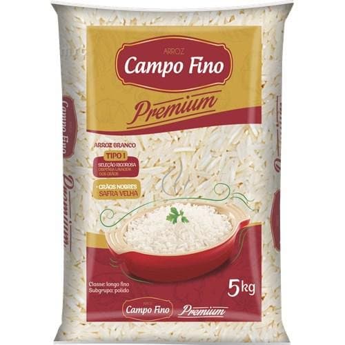 ARROZ CAMPO FINO 5KG PREMIUM