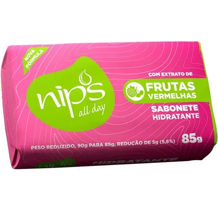 SABONETE NIPS 85G FRUTAS VERMELHAS