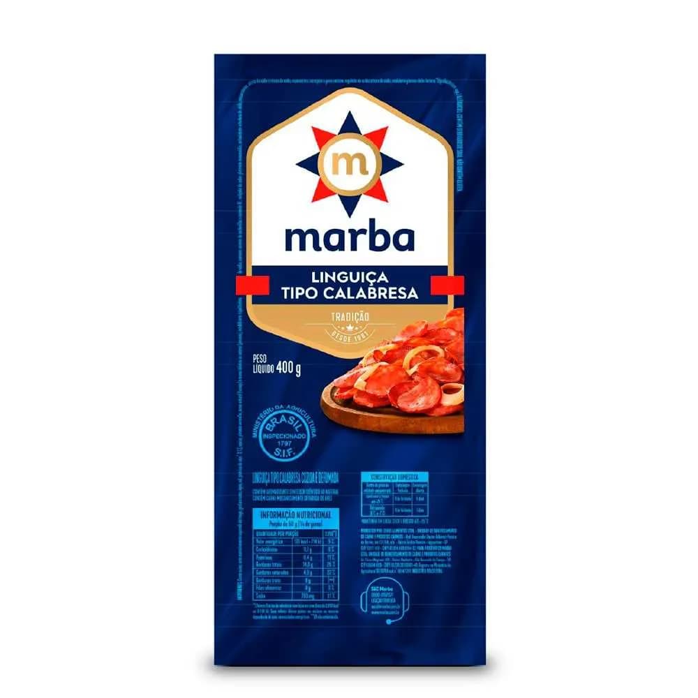 LINGUICA TIPO CALABRESA MARBA 400GR