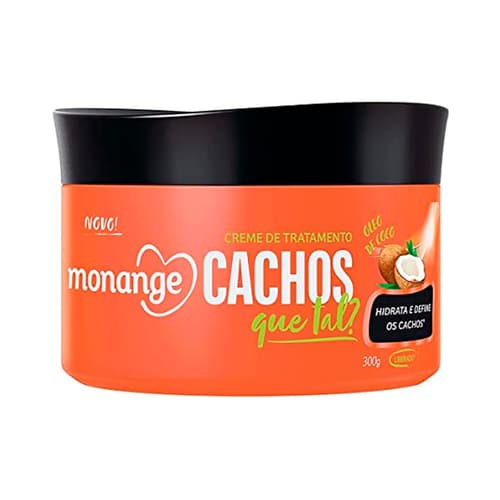 CREME DE TRATAMENTO MONANGE 300G CACHOS QUE TAL