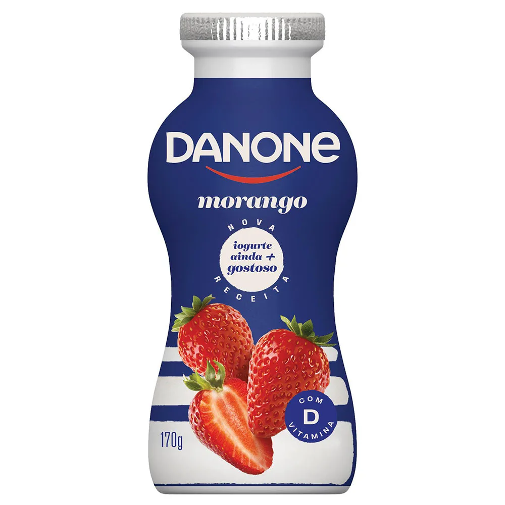 IOGURTE DANONE 170G MORANGO