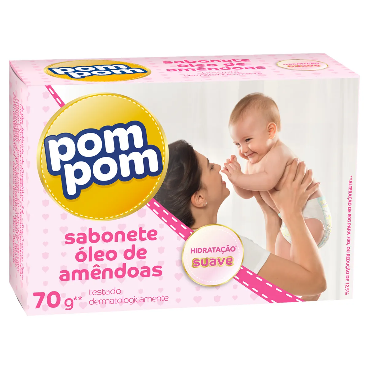 SABONETE POMPOM 70G AMENDOAS