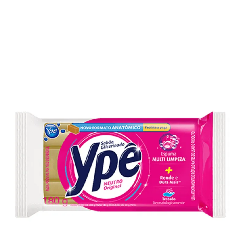 SABAO EM BARRA YPE 160G NEUTRO