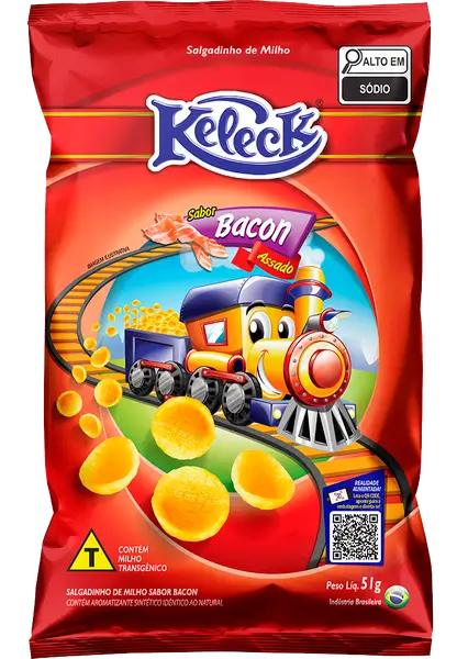 SALGADINHO KELECK 50G BACON