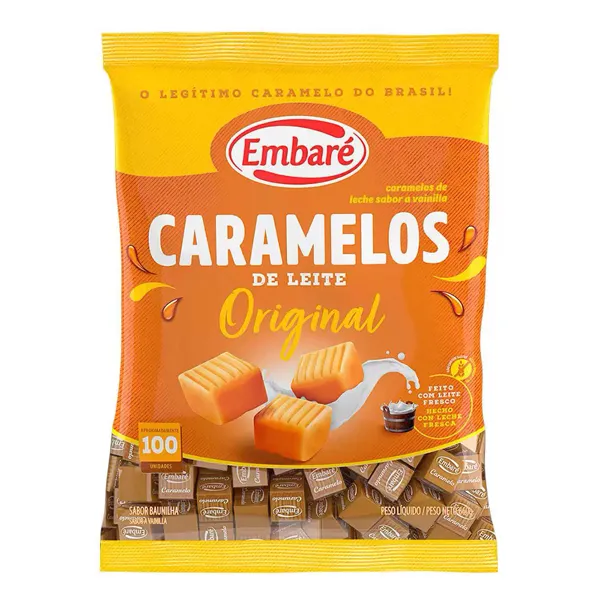 BALA EMBARE CARAMELO 660G ORIGINAL