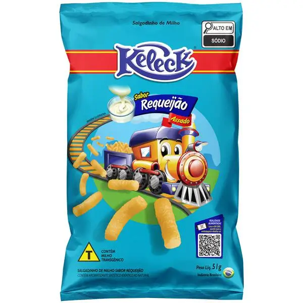 SALGADINHO KELECK 50G REQUEIJAO