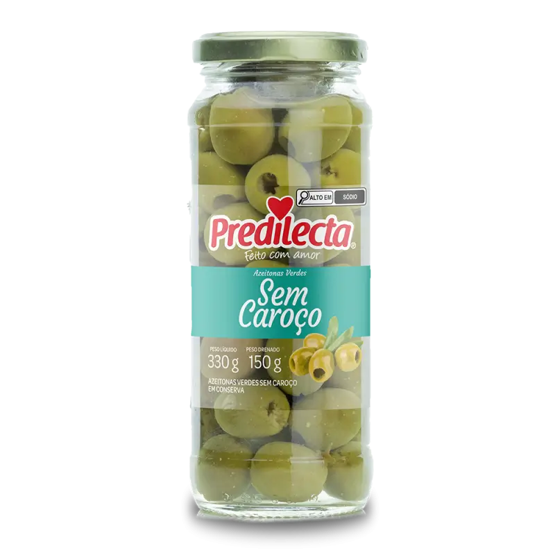 AZEITONA PREDILECTA 150G SEM CAROCO