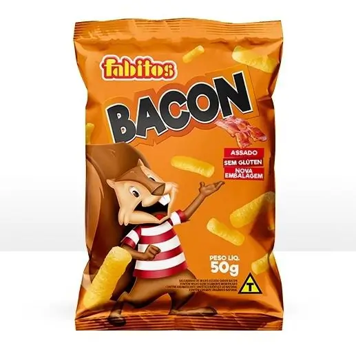 SALGADINHO FABITOS 80G BACON